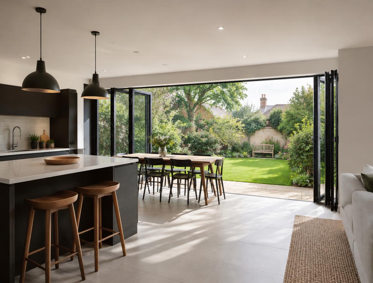 Aluminium bifold doors