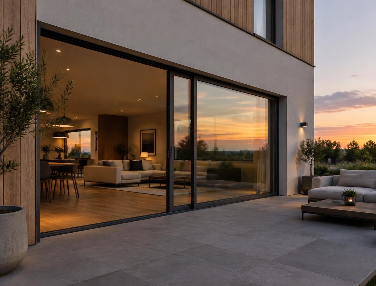 Sliding patio doors